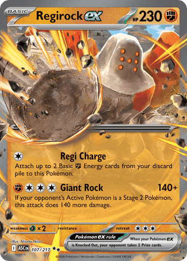 Regirock ex