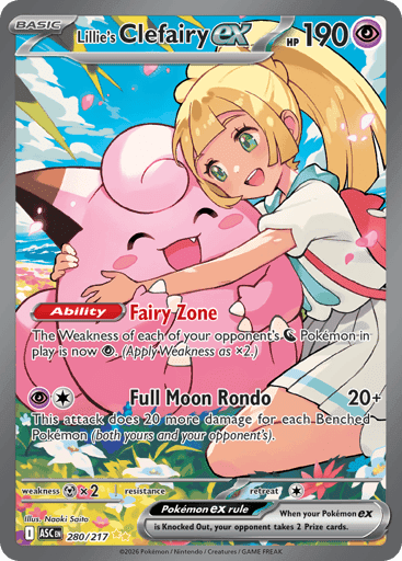 Lillie's Clefairy ex