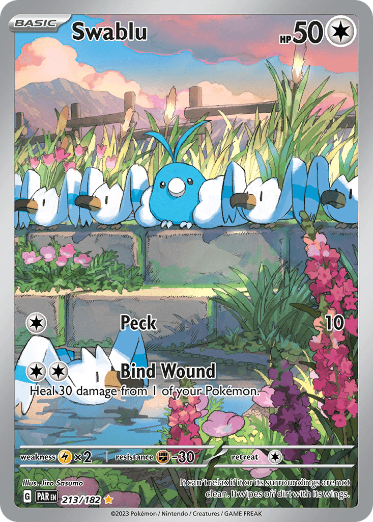 Charizard Pokemon card artwork - Connected card pair showing artistic storytelling